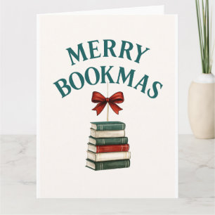 Frohe Buchweihnacht  Karte