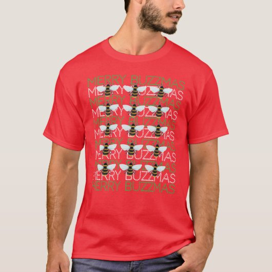 Frohe Buzzmas T-Shirt (Vorderseite)