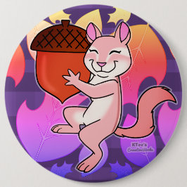 Frohe Chipmunk - Button