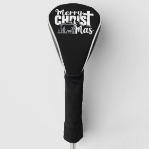 Frohe Christ Mas christlicher Weihnachten Jesus Fa Golf Headcover