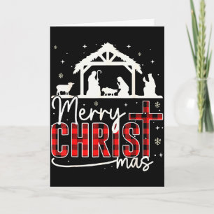 Frohe Christ Mas Jesus Weihnachten Familie Jesus G Karte