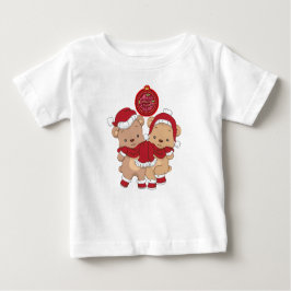 : Frohe Christmas Baby Fine Jersey T - Shirt