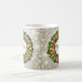 Frohe Christmas Pickleball 1A Tasse (Mittel)