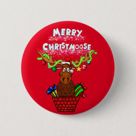 "Frohe Christmoose!" WeihnachtsknöchelButton Button