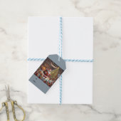 Frohe Cluckmas, Geschenkanhänger (Mit Garn)