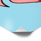 Frohe Crab Poster (Ecke)