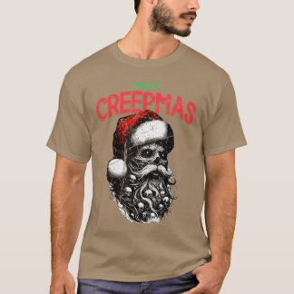 Frohe Creepmas Gruseliges Weihnachten Horrorfilm F T-Shirt