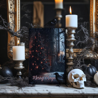 Frohe Creepmas Weihnachtskarte Dankeskarte