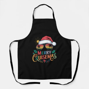 Frohe Cruisemas 2024 Weihnachten Santa Rentier  Schürze