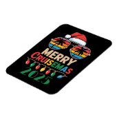 Frohe Cruisemas 2025 Personalisierte Weihnachtskre Magnet (Linke Seite)