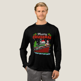Frohe Cruisemas Kreuzfahrt Weihnachten Familie Xma Tri-Blend Shirt