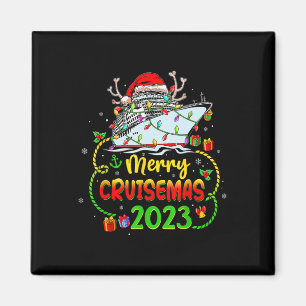 Frohe Cruisemas Kreuzfahrtschiff Familienurlaub Ch Magnet