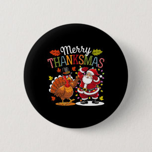 Frohe Dankfest-Weihnachten, Truthahn San Button