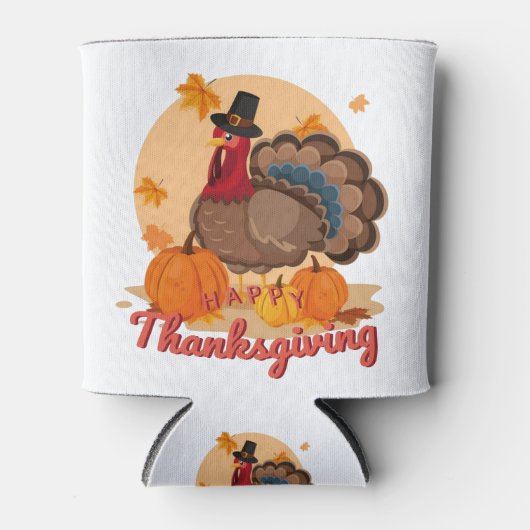 frohe Danksagerin Dosenkühler (Vorderseite)