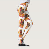 frohe Danksagerin Leggings (Rechts)