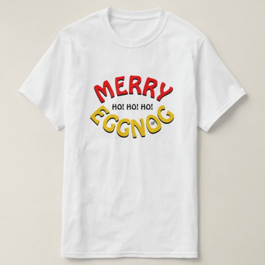 Frohe Eggnog! (Feiertagswitz) T-Shirt (Design vorne)