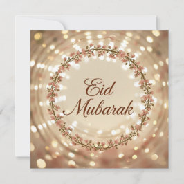 Frohe Eid Mubarak Karte