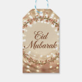 Frohe Eid Mubarak Karte  Geschenkanhänger (Vorderseite)