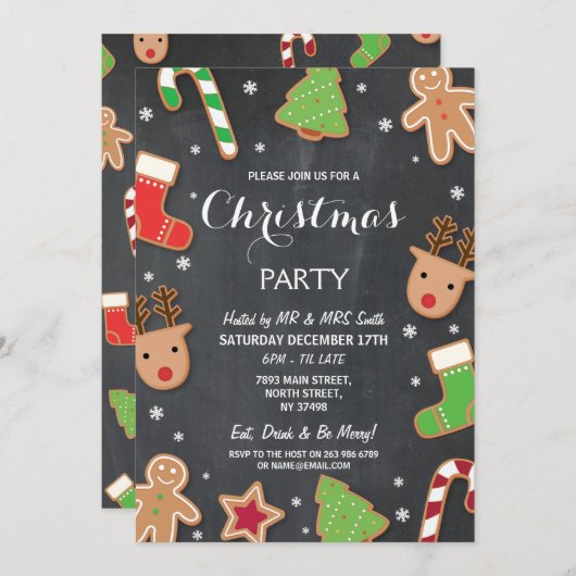 Frohe Einladung (Vorne/Hinten)