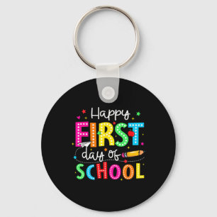 Frohe Einschulung Bleistift Lehrer Kinder Rücken Schlüsselanhänger
