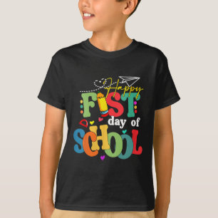 Frohe Einschulung Zurück zur Schule Lehrer S T-Shirt