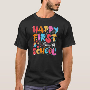 Frohe Einschulung  Zurück zur Schule Lehrer  T-Shirt