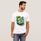Frohe Erdtagsfeier 2026 T-Shirt (Vorne ganz)