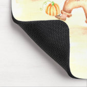 Frohe Ernte kleiner Ingwerjunge Mousepad (Ecke)