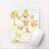 Frohe Ernte kleiner Ingwerjunge Mousepad (Mit Mouse)