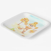 Frohe Ernte kleiner Ingwerjunge Pappteller (Gewinkelt)