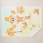 Frohe Ernte kleiner Ingwerjunge Sherpadecke (Vorderseite (Horizontal))