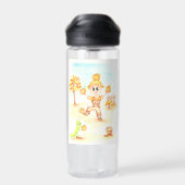Frohe Ernte kleiner Ingwerjunge Trinkflasche (Rückseite)