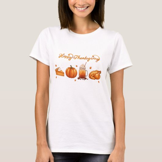 Frohe Erntedankfest Frauen T-Shirt (Vorderseite)