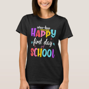 Frohe Erster Schultag Lehrerinnen Studentin B T-Shirt