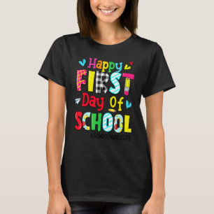 Frohe Erster Schultag Schulkrankenschwester Leben  T-Shirt