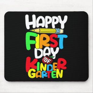 Frohe Erster Tag im Kindergarten Lehrer Byck an Sc Mousepad