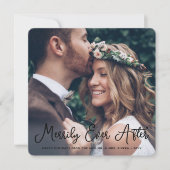 Frohe Ever nach Newlyweds Weihnachten 2 Foto (Vorderseite)