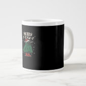 Frohe F-Caw-F Jumbo-Tasse (Vorderseite Rechts)