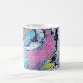 Frohe farbenfrohe Abstract Tasse (Mittel)