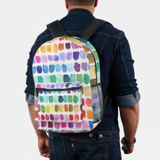 Frohe Farbpalette - Sommer Bedruckter Rucksack (Insitu (Modell))