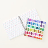Frohe Farbpalette - Sommer Notizblock (Innenseite)
