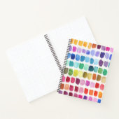 Frohe Farbpalette - Sommer Notizblock (Innenseite)