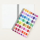 Frohe Farbpalette - Sommer Notizblock (Innen)