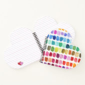 Frohe Farbpalette - Sommer Notizblock (Innenseite)