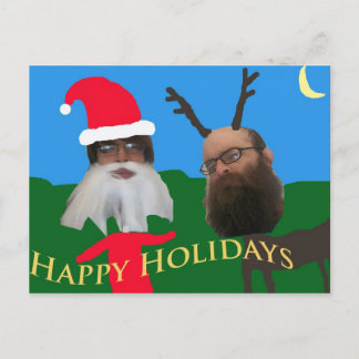 frohe Feiertage 1 Feiertagspostkarte