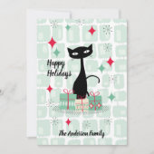 Frohe Feiertage, Atomic Christmas Cat (Vorderseite)