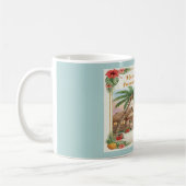'Frohe Feiertage aus der Karibik' Tasse (Links)