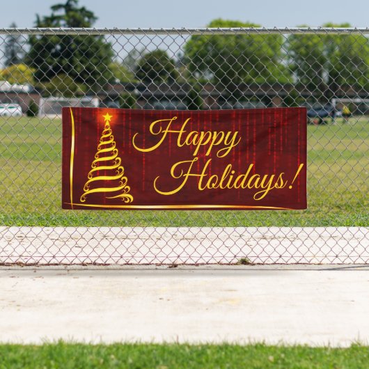 Frohe Feiertage Banner (Insitu)