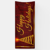 Frohe Feiertage Banner (Vertikal)