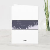 Frohe Feiertage drei Feiertagskarte (Rückseite)